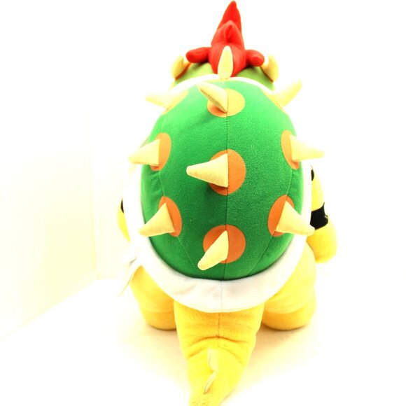 2017 Build A Bear Stuffed Toy King Koopa Bowser Plush Nintendo Super Mario - Picture 3 of 7